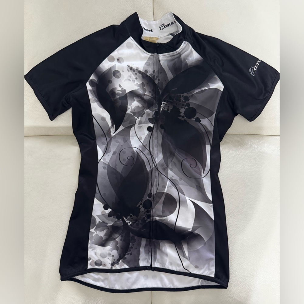 Canari Black and White Cycling Jersey